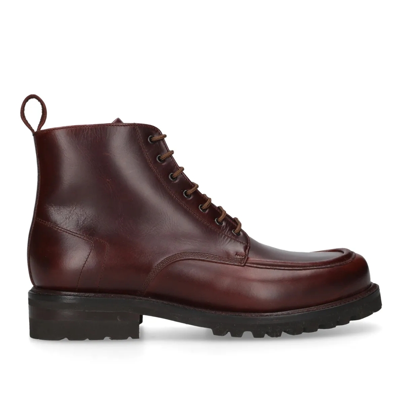 Henry Stevens Schnürstiefel Schnürboots Harry NB5- Nachhaltige Produktion –  dunkel-braun