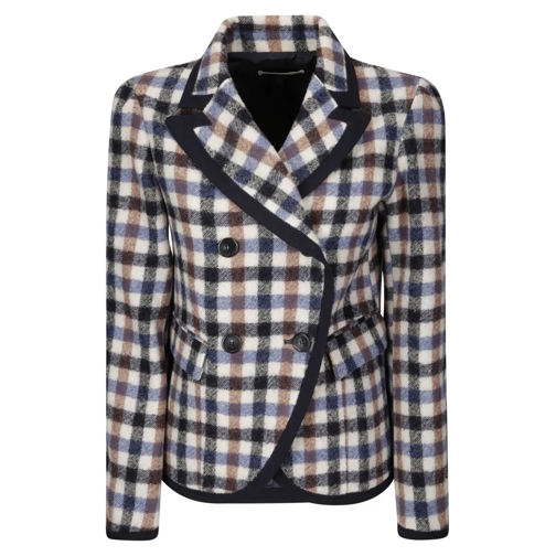 STEFANO MORTARI Blazer Double-Breasted Jacket Multicolor