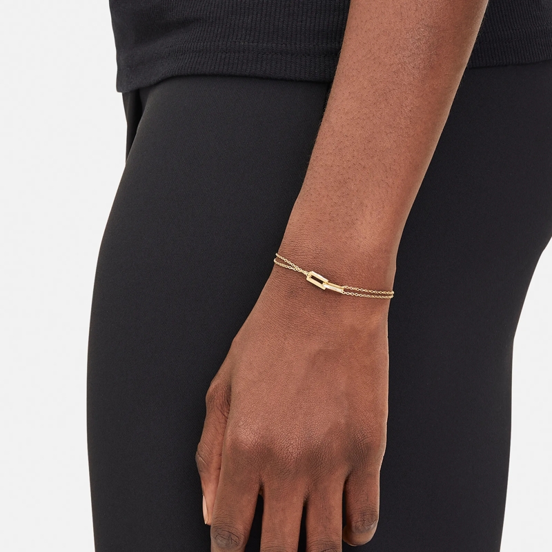 Liebeskind Berlin Armband Edelstahl The Festive Mini Link Sparkle gold(Image 2)