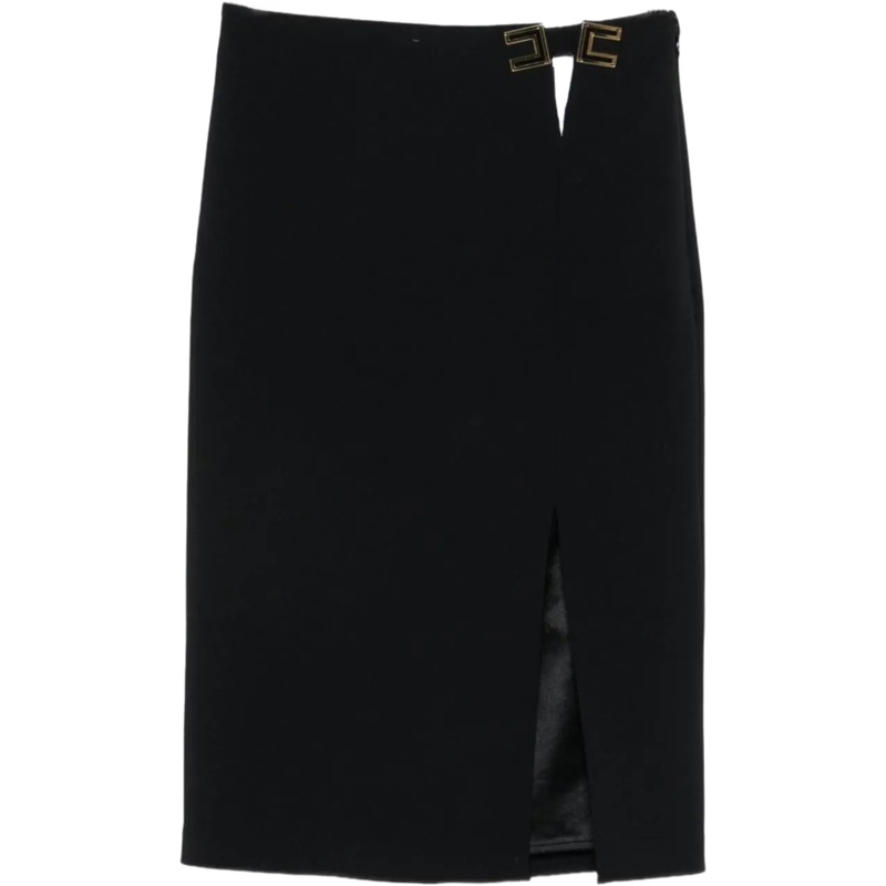 Elisabetta Franchi Midirock Skirts Black schwarz
