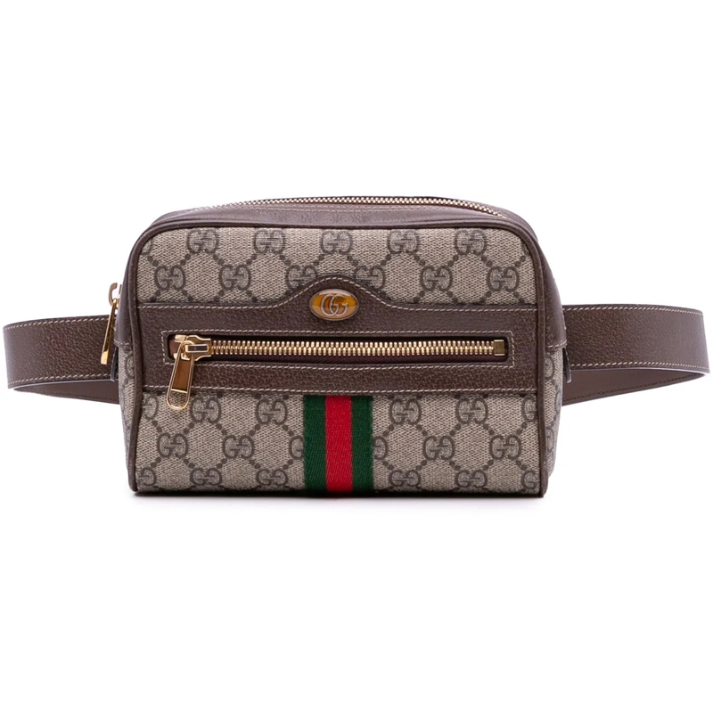 Gucci Sac de ceinture Small GG Supreme Ophidia Belt Bag braun