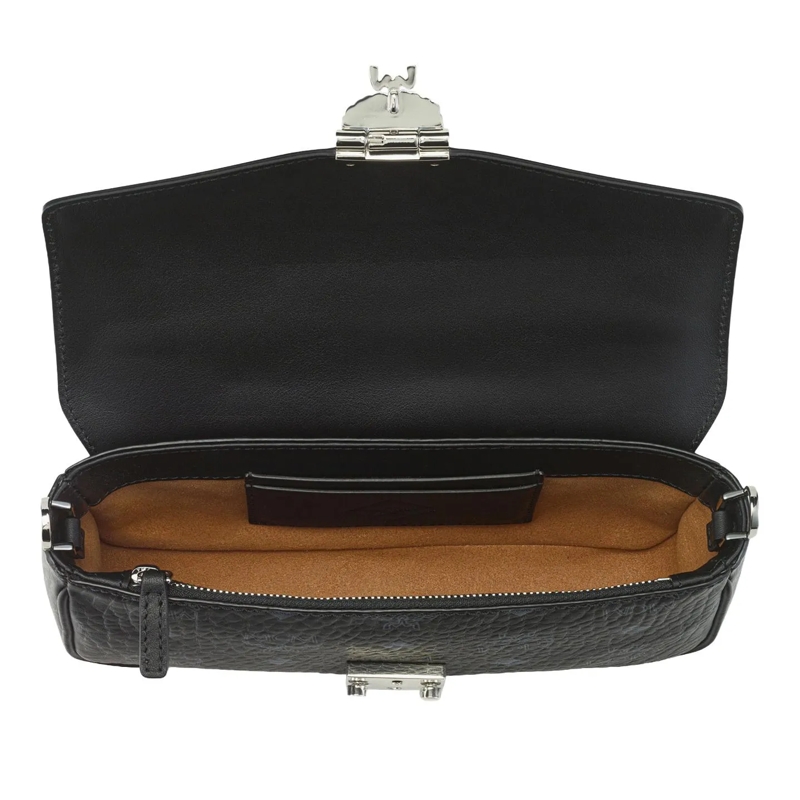 MCM Crossbody Bag Tracy Vi Lthr Mix Crossbody Mni Bk Black(Image 7)