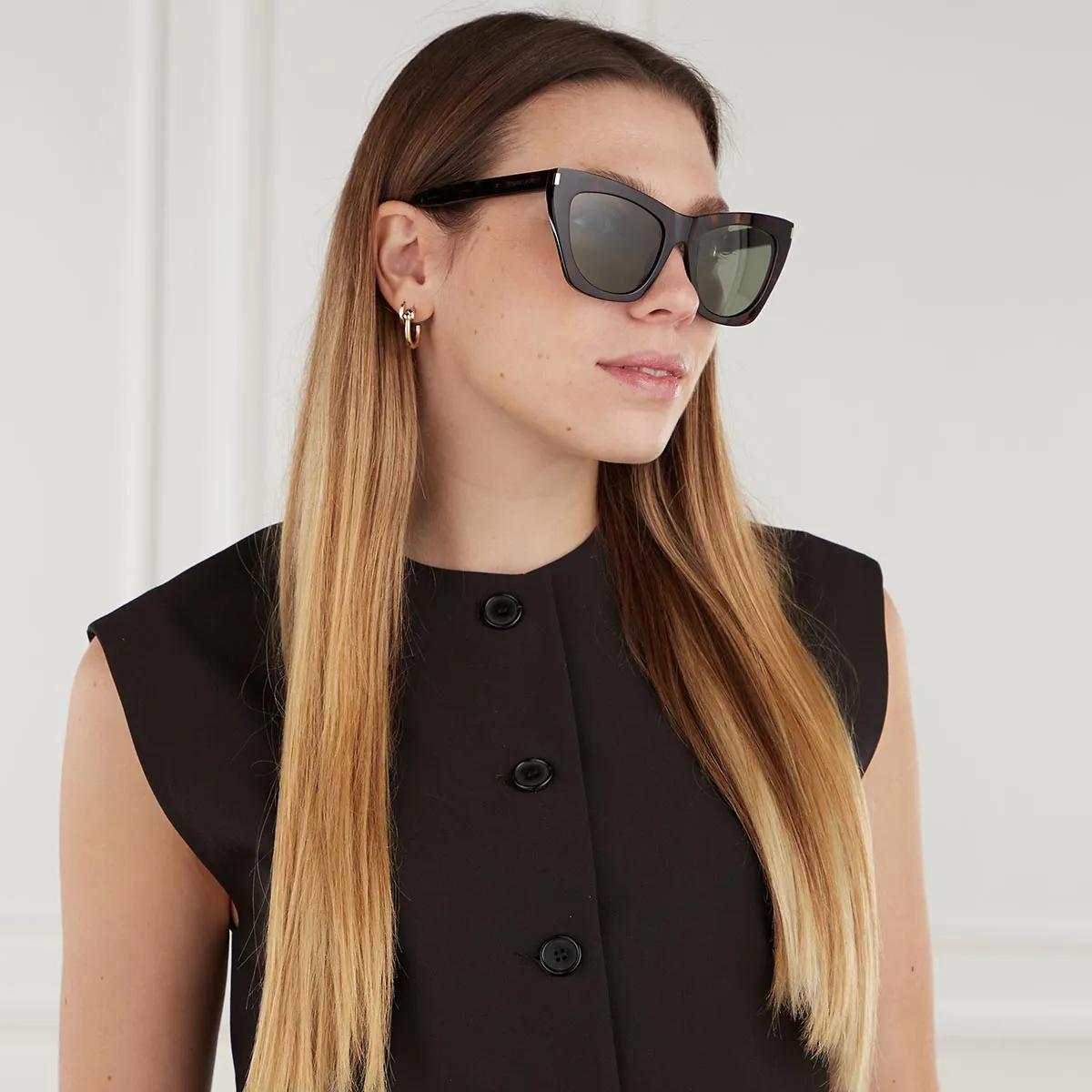 Saint Laurent SL 214 KATE-033 Havana-Havana-Green | Sunglasses display picture 1