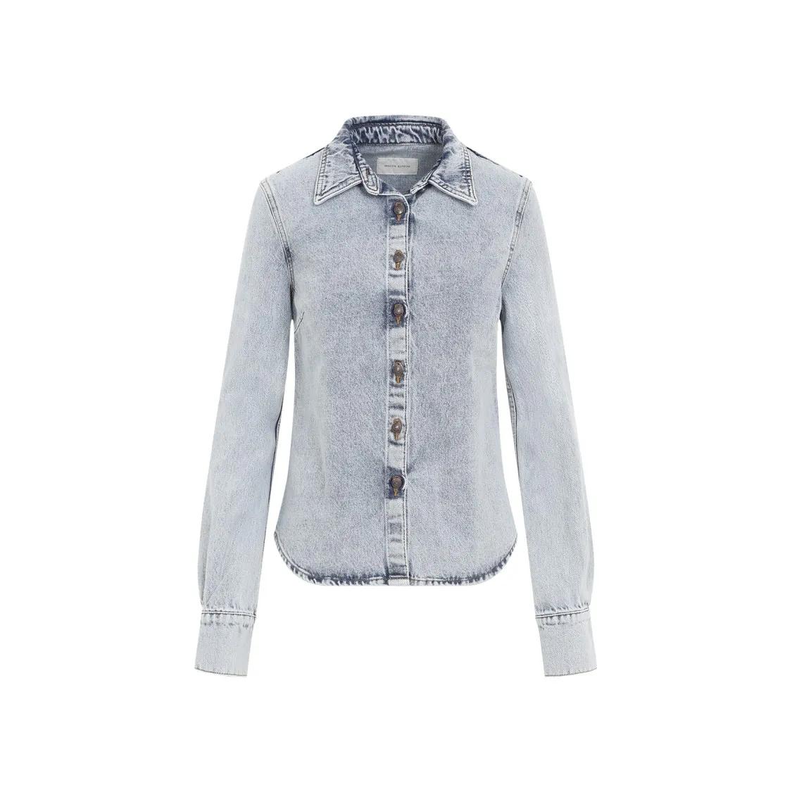 Magda Butrym - Blue Denim Shirt - Größe 36 - blau