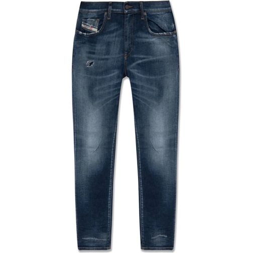 Diesel Magere Been Jeans Jeans Blue blau