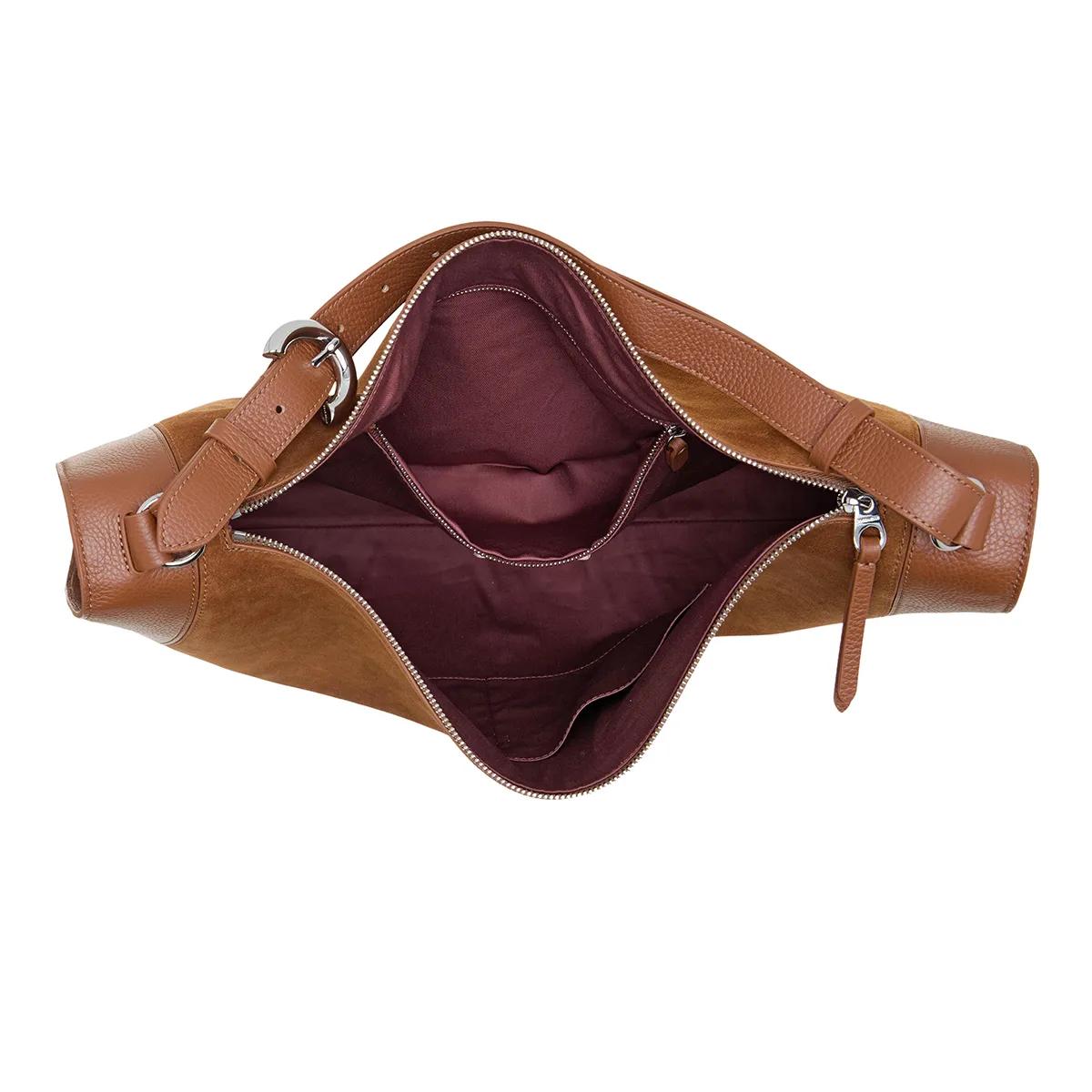 Thumbnail - Coccinelle Crossbody Bags - Coccinelleelinor Suede Bi - Gr. unisize - in Cognacbraun - für Damen