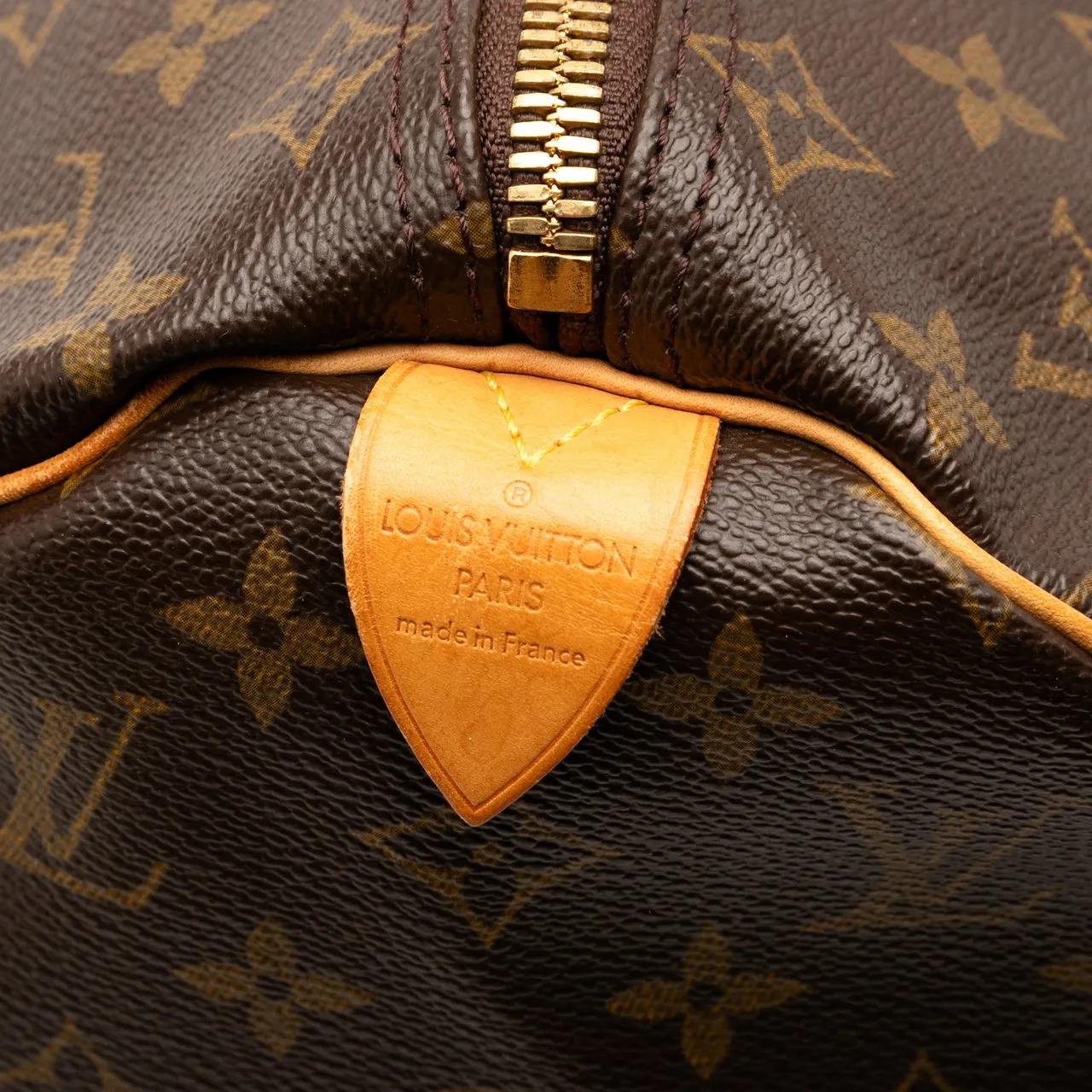 Thumbnail - Louis Vuitton Weekender - Monogram Keepall 45 - Gr. unisize - in Braun - für Damen
