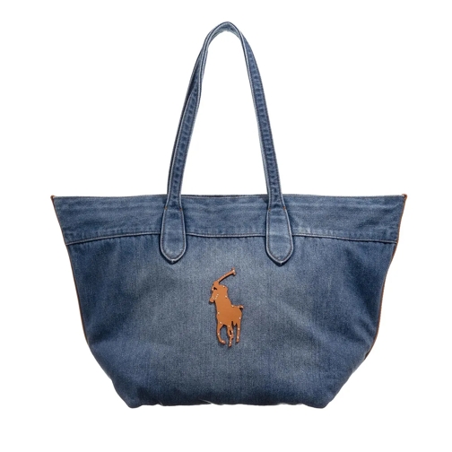 Polo Ralph Lauren Shopper Md Blpt Tte-Tote-Medium Wash