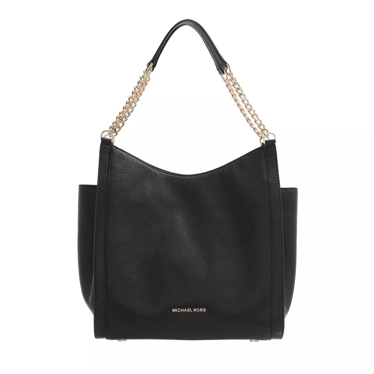  Michael Kors Tote, Black (Black) : Clothing, Shoes