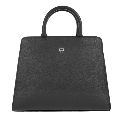 AIGNER Cybill Mini Bag Black Rymlig shoppingväska