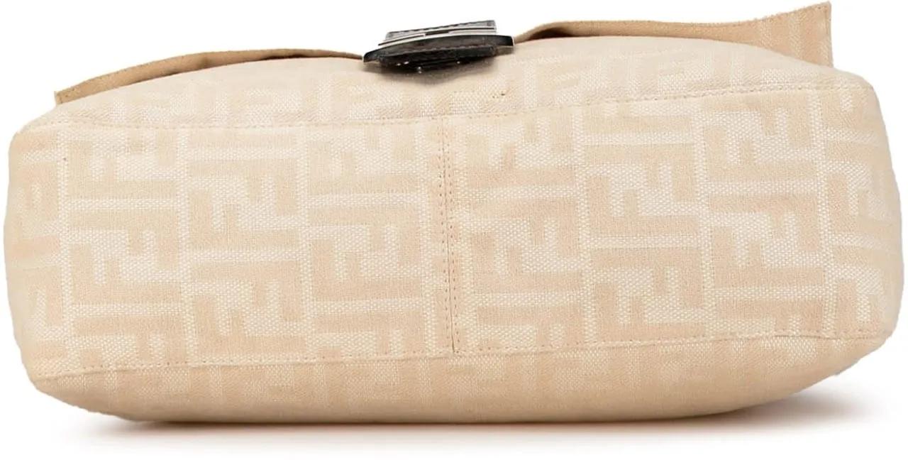 Fendi Hobo bags 2000-2010 Zucca Canvas Shoulder Bag in bruin