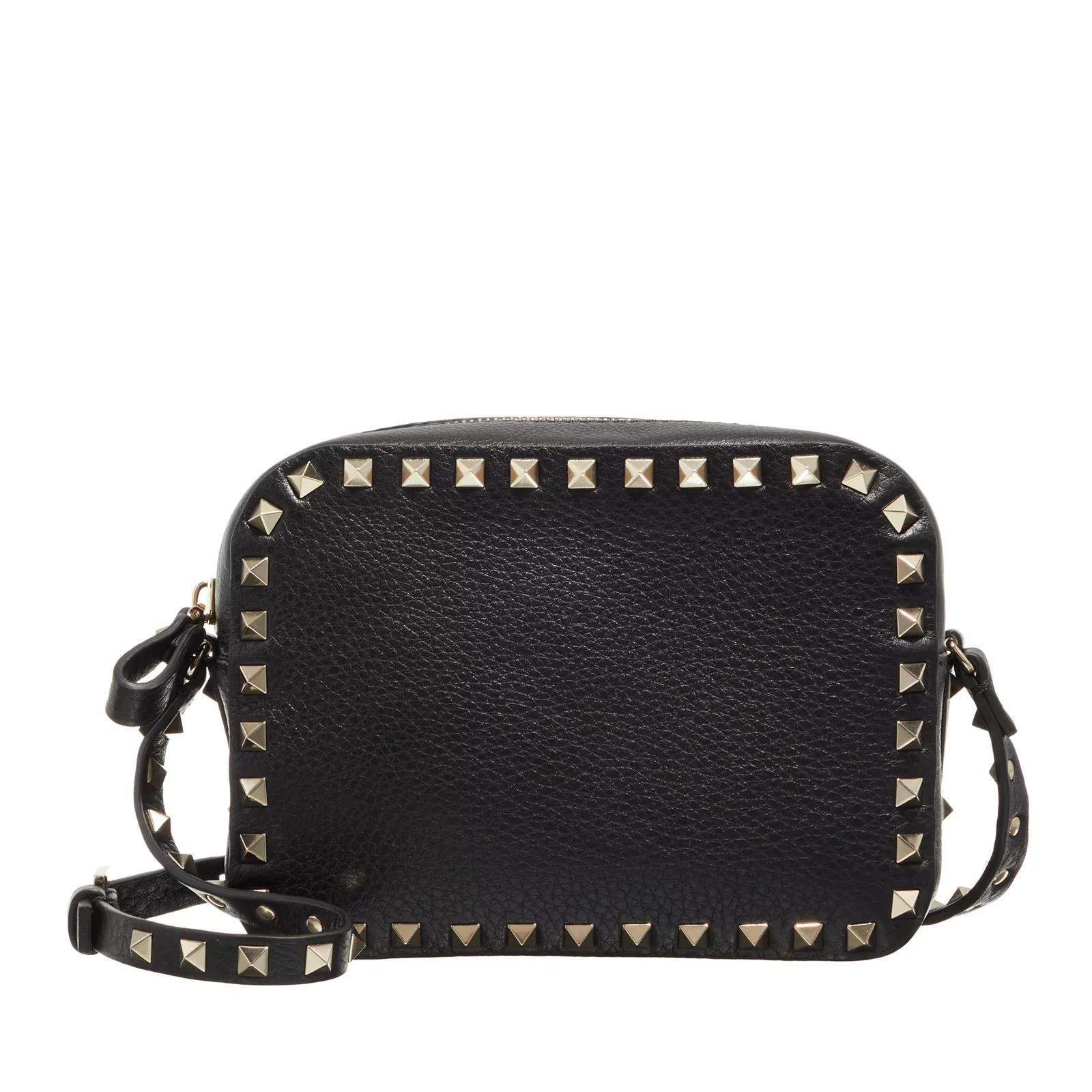 Valentino Garavani Crossbody Bags - Rockstud Camera Crossbody Bag - Gr. unisize - in Schwarz - für Damen