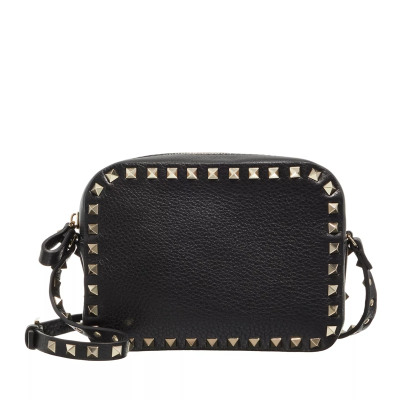 Valentino Garavani Crossbody Bag Rockstud Camera Crossbody Bag Nero