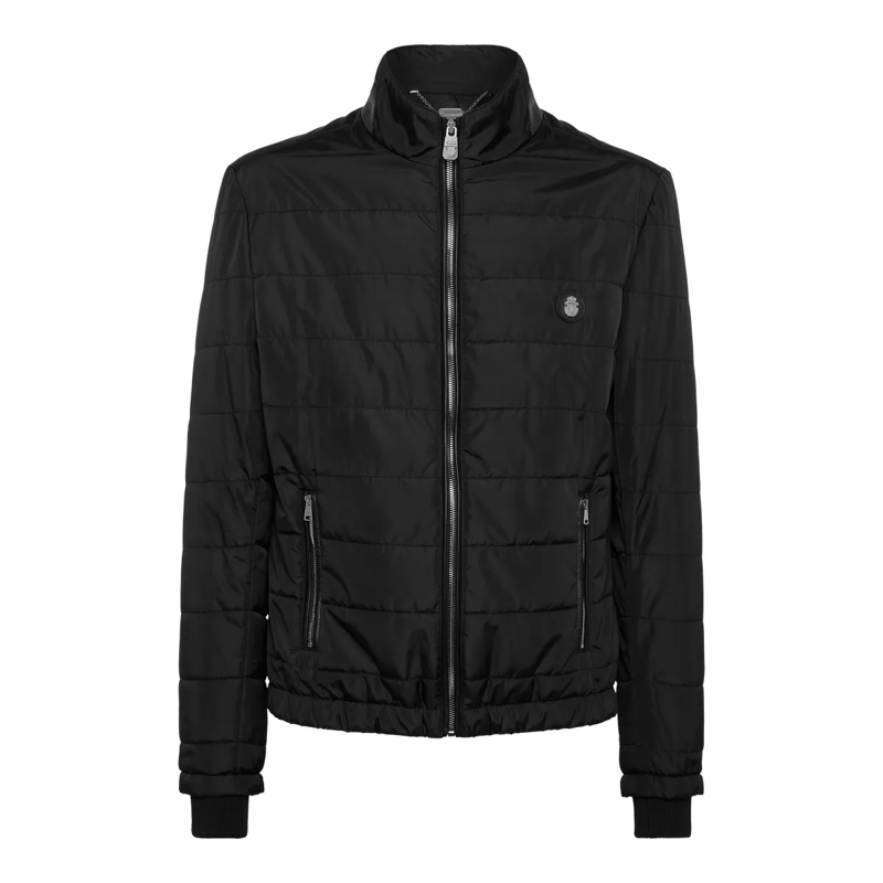 BILLIONAIRE Lederjacke Jacke schwarz