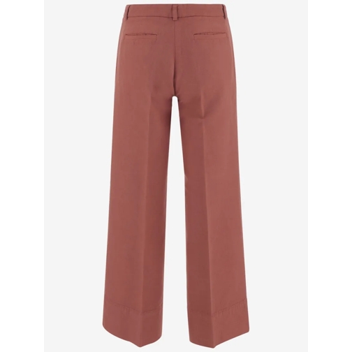 QL2 Quelledue  Linen And Cotton Pants Orange (Image 2)