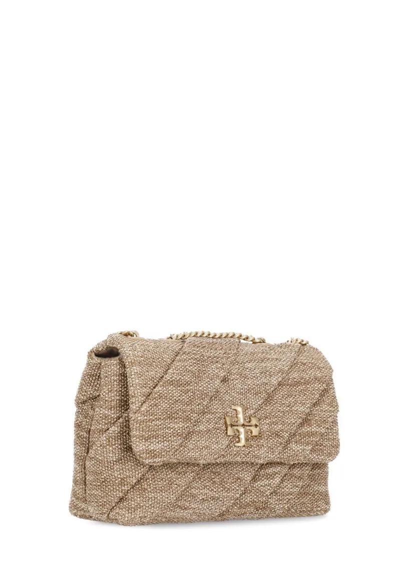TORY BURCH Hobo bags Kira Draped Raffia Bag in bruin