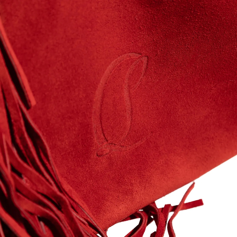 Christian Louboutin Tote Baggy Tote Bag Crosta Fever(Image 4)