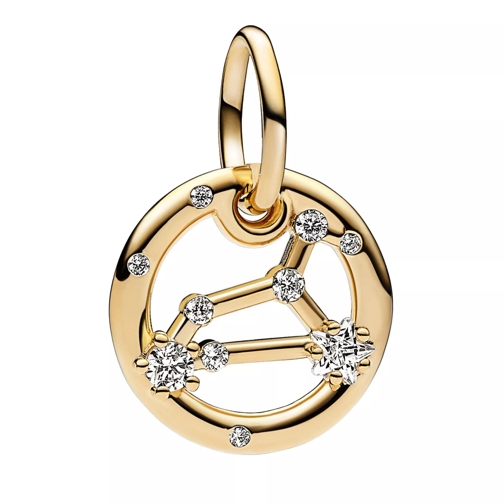 Pandora Leo Zodiac Dangle Charm gold Hanger