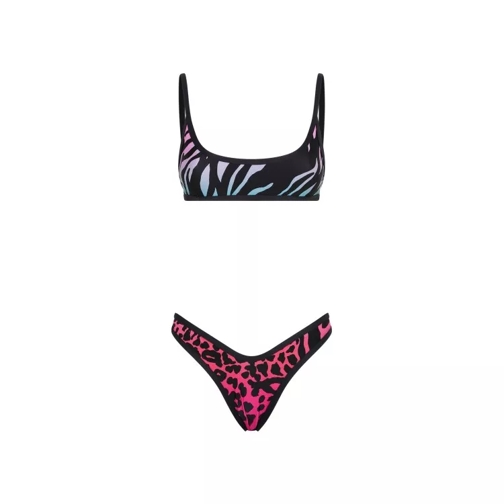 The Attico Multicolor Animalier Bikini Multicolor 