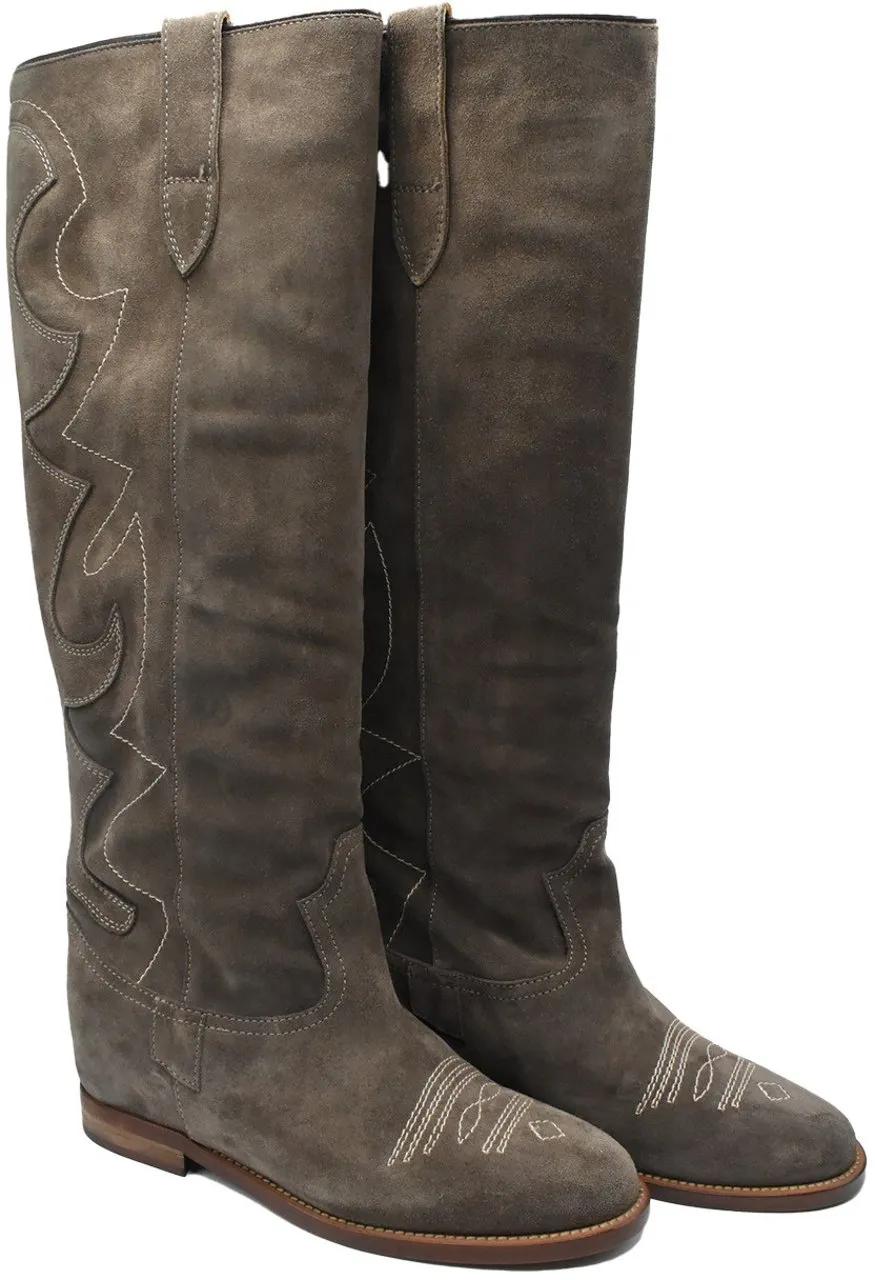 Thumbnail - Via Roma 15 Stiefel - Boots Beige - Gr. 36 (EU) - in Braun - für Damen