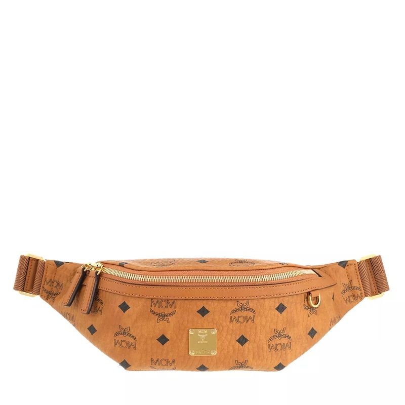 MCM Gürteltasche Fursten Vi Belt Bag Sml Co Cognac