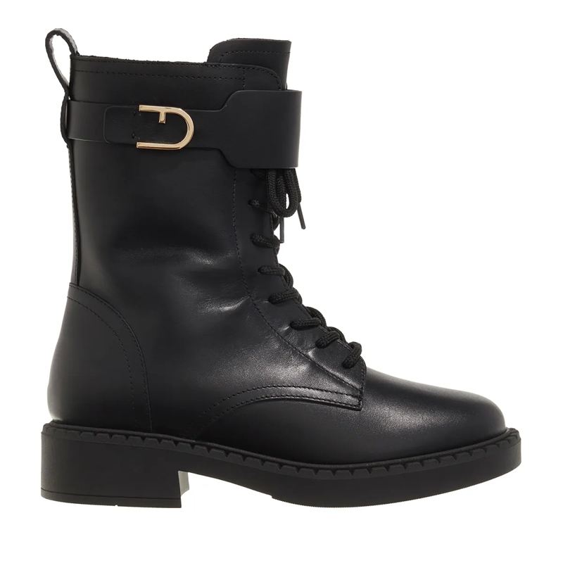 Furla Stiefel Furla New Legacy Army Boot T.25 Nero