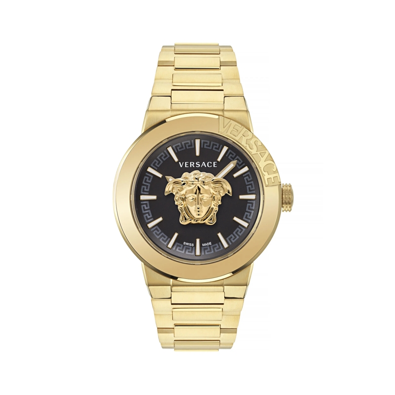 Versace Quarzuhr Quarz Analog Uhr Medusa Infinite Gent gold