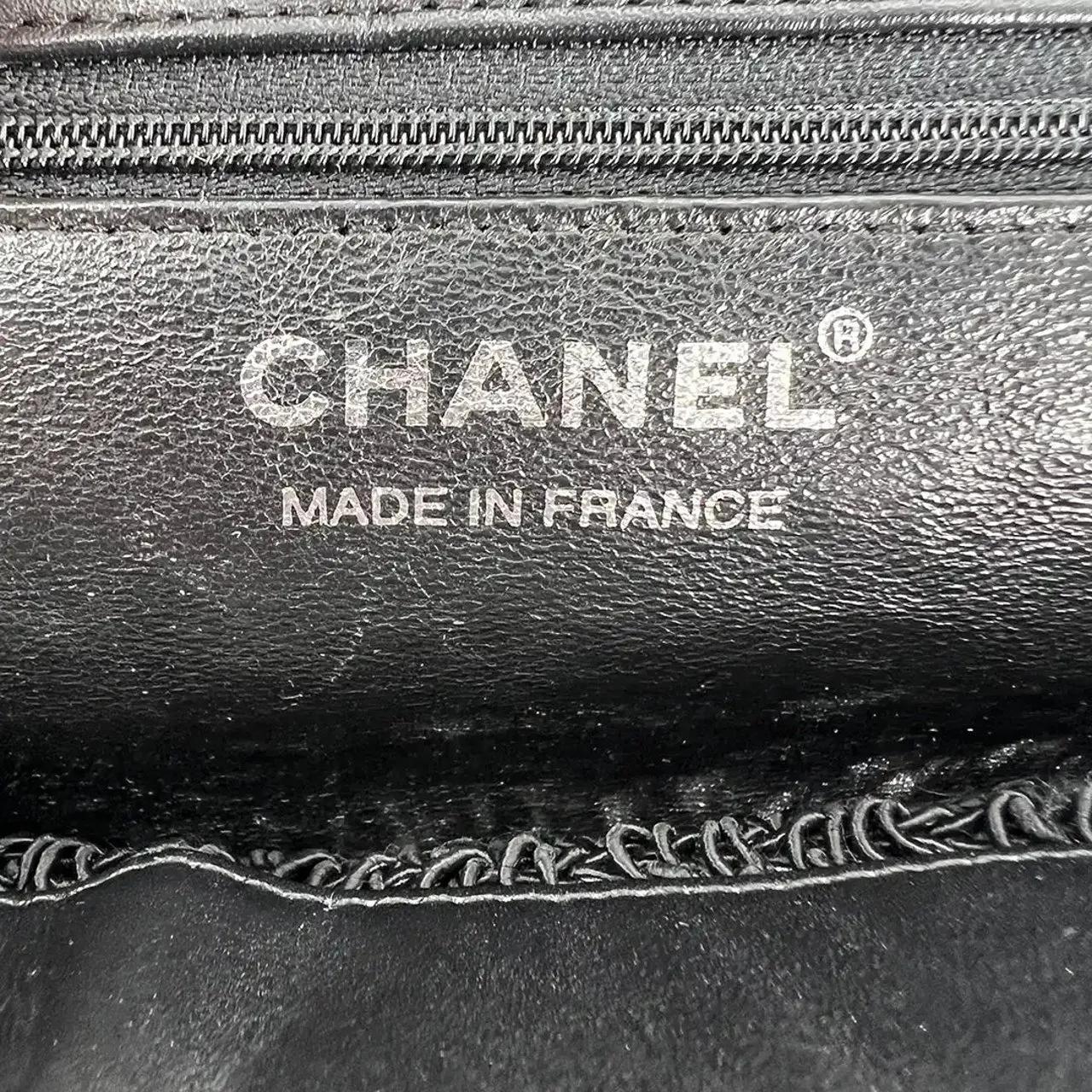 Thumbnail - Chanel Crossbody Bags - Chanel Vintage Supermodel Crochet Bag CC Logo / ve - Gr. unisize - in Schwarz - für Damen