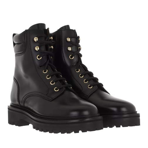 Isabel Marant Chunky Boots Black Schnürstiefel