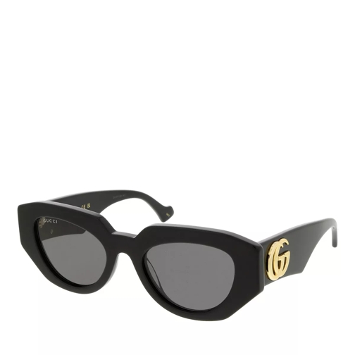 Gucci GG1421S BLACK-BLACK-GREY Solglasögon