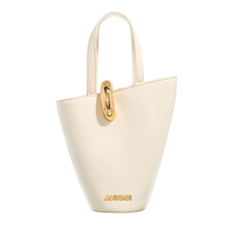 Jacquemus Bucket Bag Le Petit Bambola Light Ivory