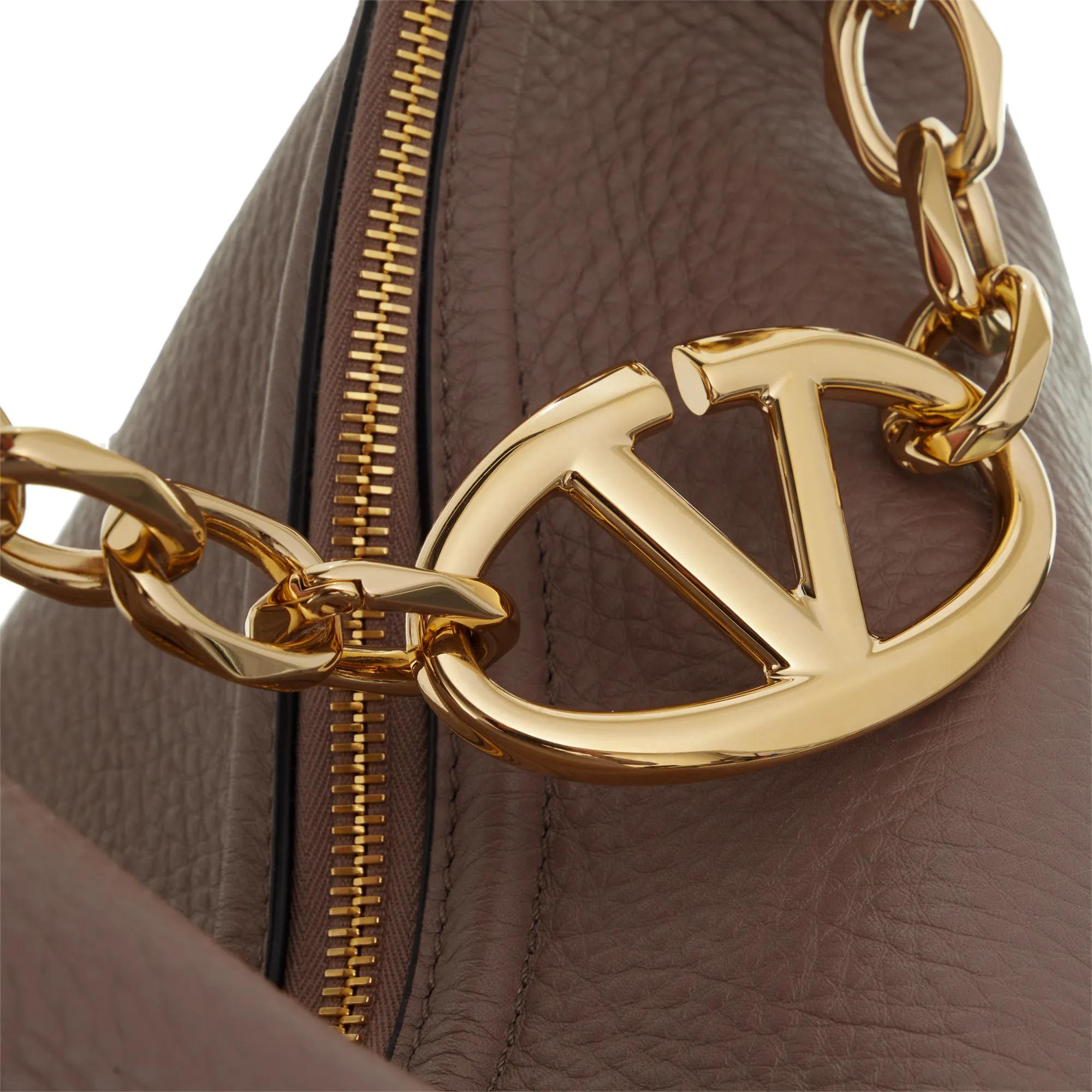 Valentino Garavani Hobo bags VLogo Moon Medium Hobo Bag in taupe