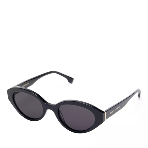 Isabel Bernard La Villette Rosaire oval sunglasses with black len Black Sunglasses