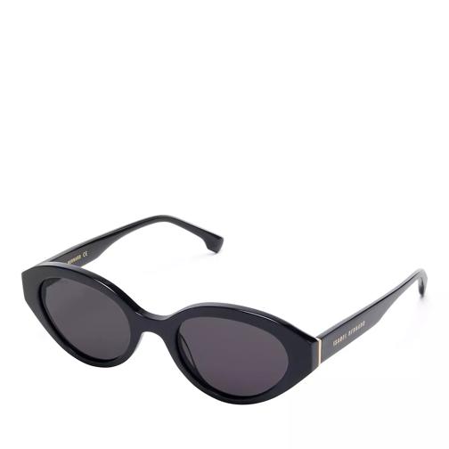 Isabel Bernard La Villette Rosaire oval sunglasses with black len Black Solglasögon