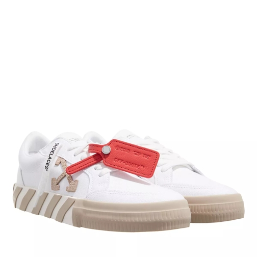Off-White Low Vulcanized Canvas White Sand sneaker basse