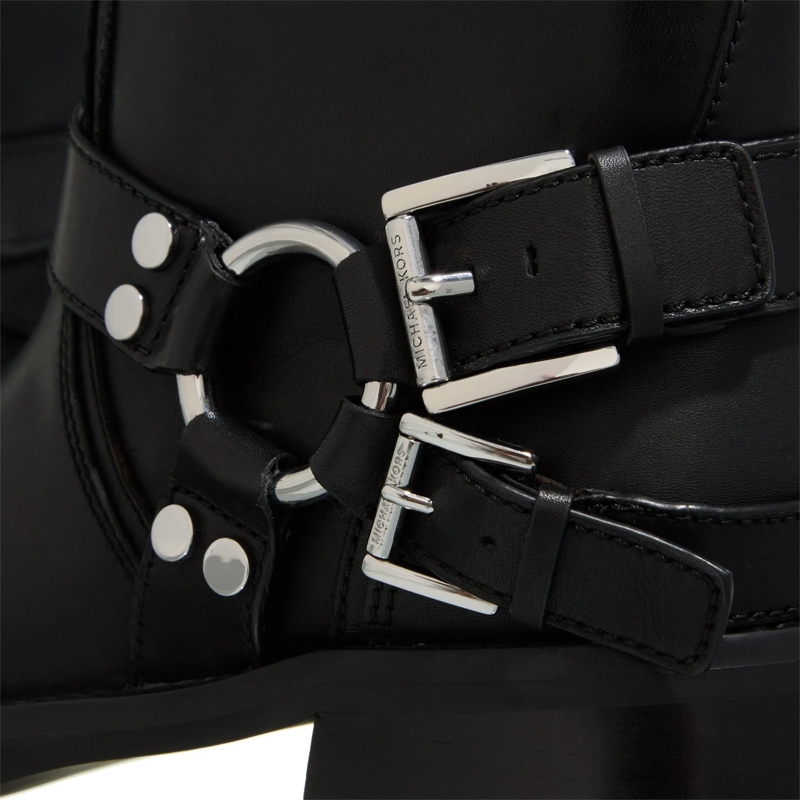 MICHAEL Michael Kors Biker Boots Crosby Moto Boot Black(Image 3)