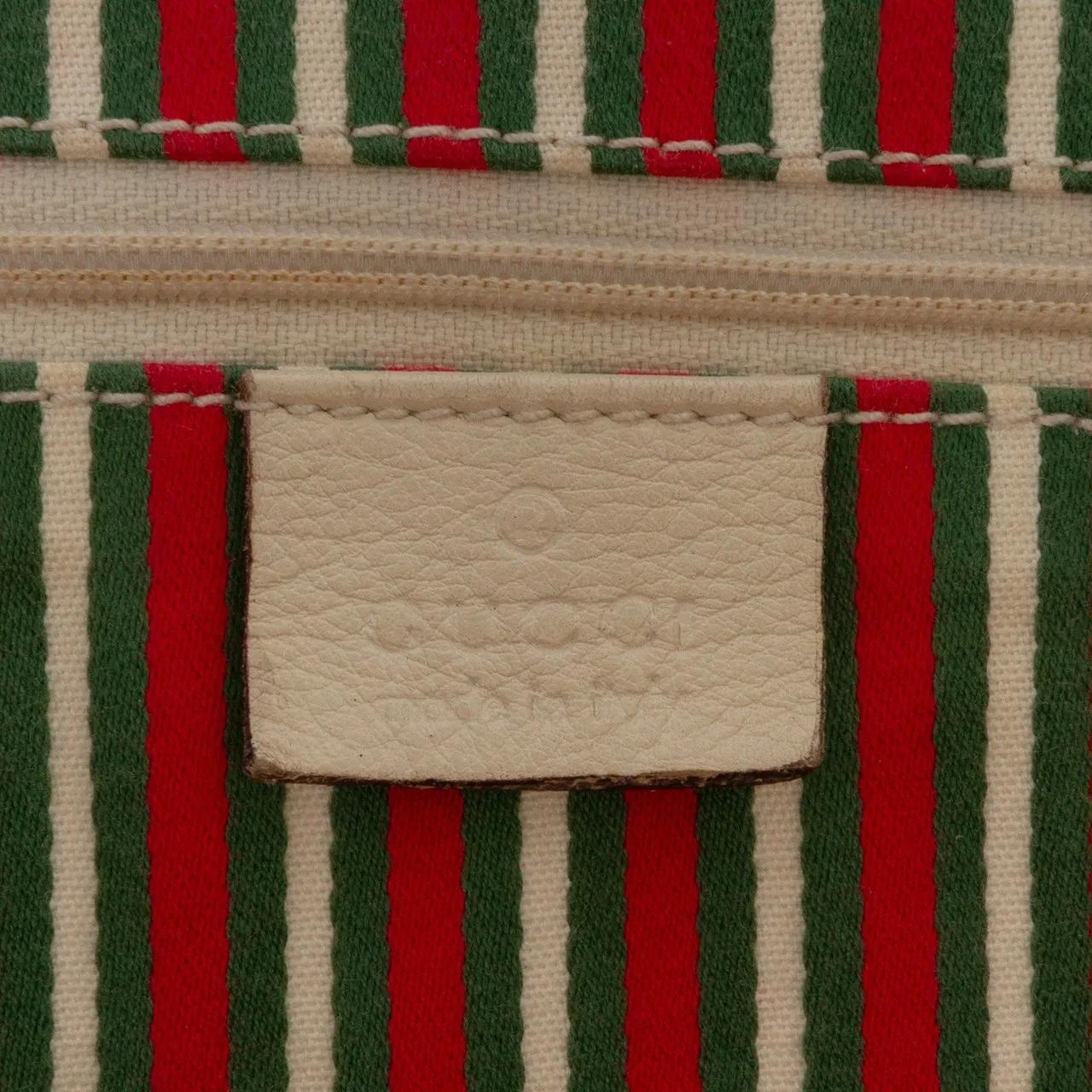 Thumbnail - Gucci Shopper - Large GG Canvas New Britt Tote - Gr. unisize - in Braun - für Damen