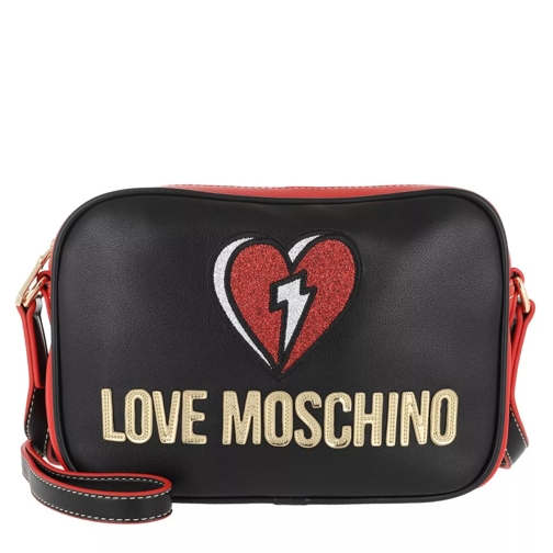 Love Moschino Bag Nero/Rosso Crossbodytas