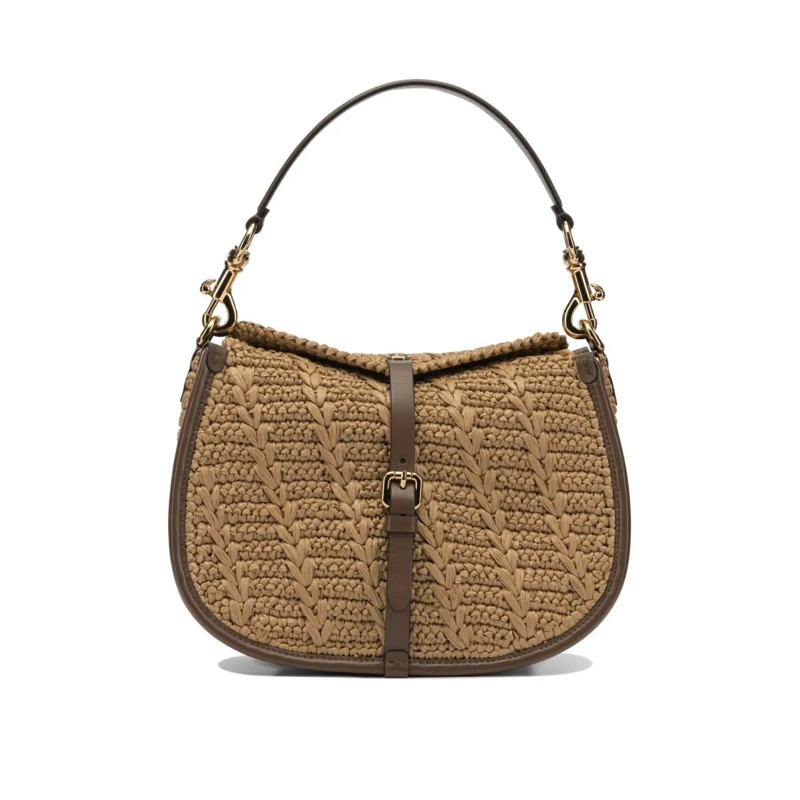 Etro Schultertasche Medium "Pony" Shoulder Bag Brown