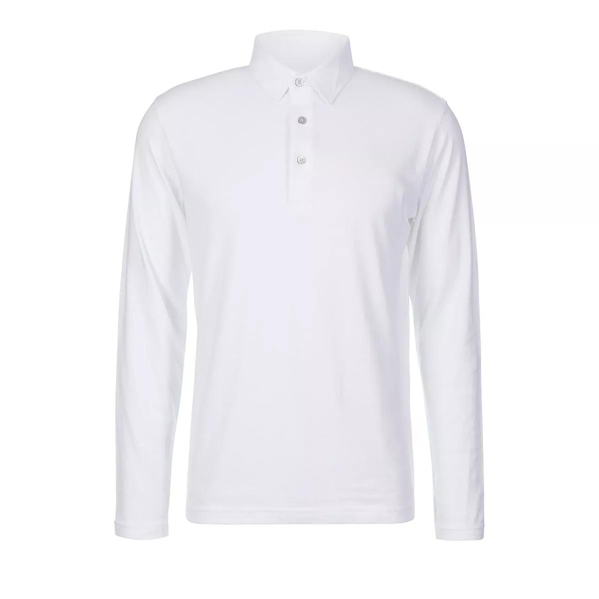 Georg Roth Los Angeles - DENVER Polo Long Sleeve - Größe XXL - weiß