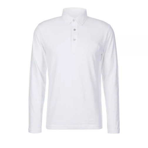 Georg Roth Los Angeles DENVER Polo Long Sleeve WHITE Top a maniche lunghe