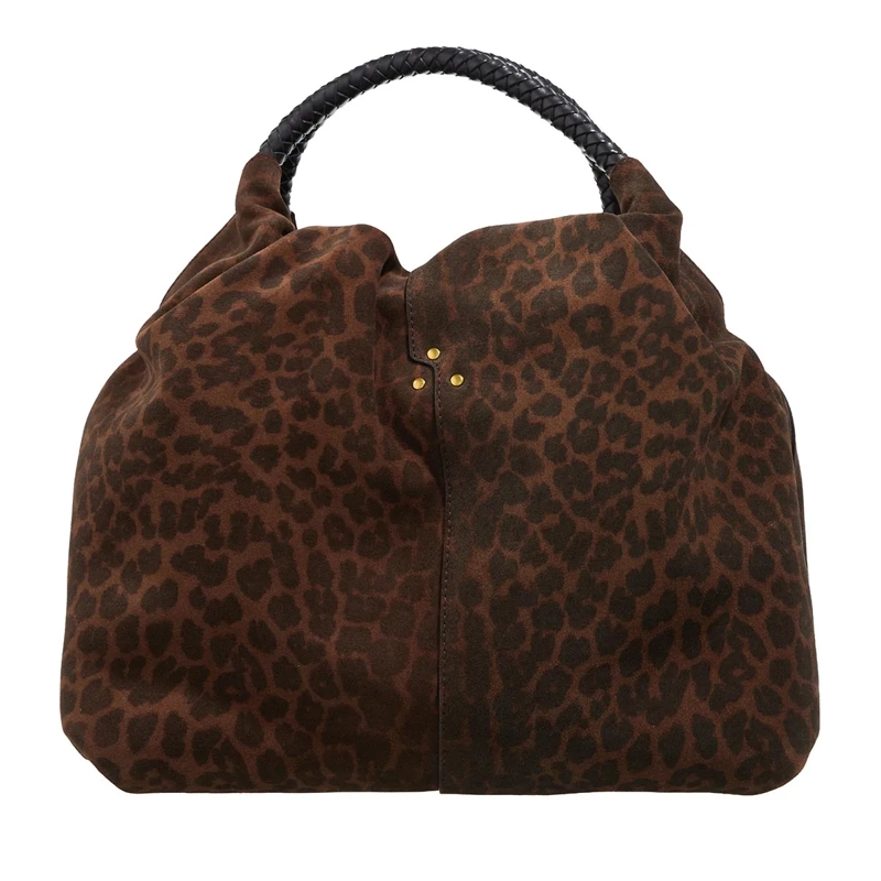 Jerome Dreyfuss Crossbody Bag Gordi M Imprime Leopard Naturel