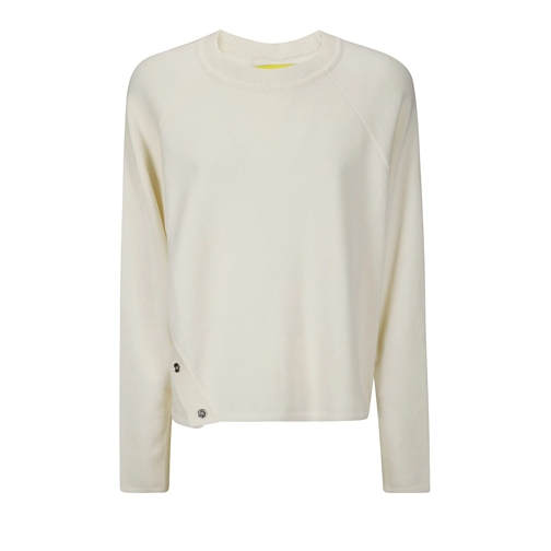 Marques' Almeida Pullover Merino Wool Sweater White