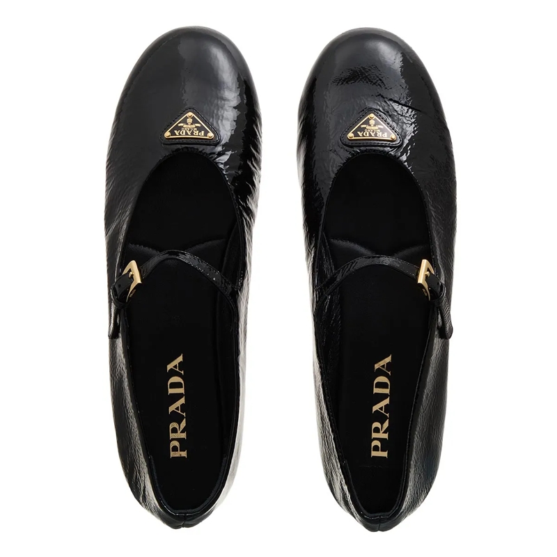 Prada Ballerinas Ballerine Nero(Image 6)