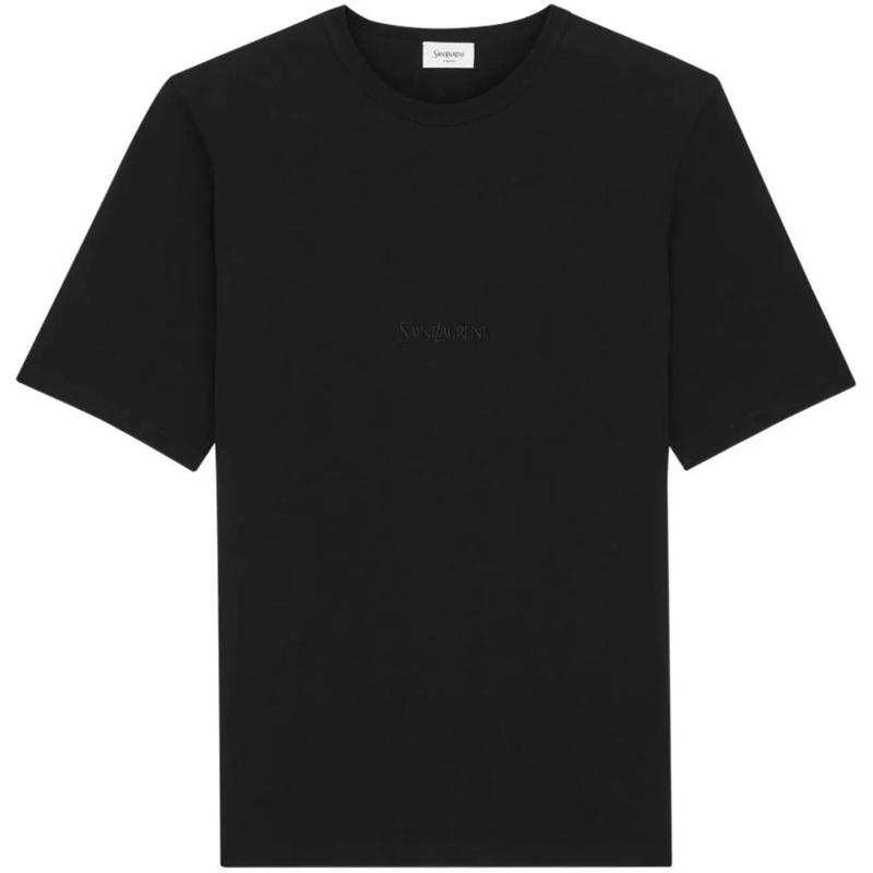 Saint Laurent T-Shirt T-Shirts And Polos Black schwarz