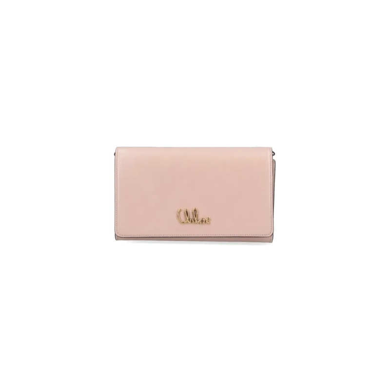 Chloé Geldbörse "Iconic" Chain Wallet – Pink Pink