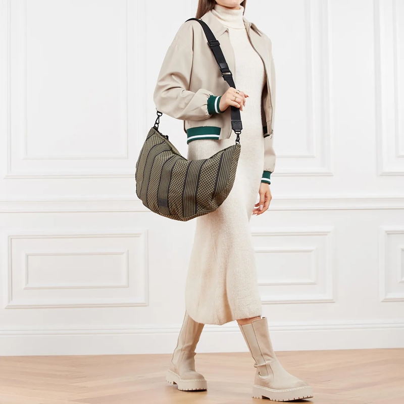 Lala Berlin Weekender Big Bag Muriel 2.0 Heritage Stripe Black (Image 3)