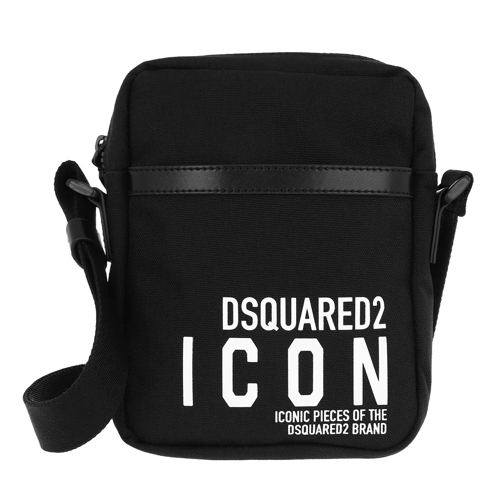 Dsquared2 Icon Crossbody Bag Black/White Crossbody Bag