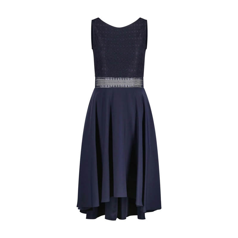 Vera Mont Minikleid Cocktailkleid mit Spitze Dunkelblau(Image 2)