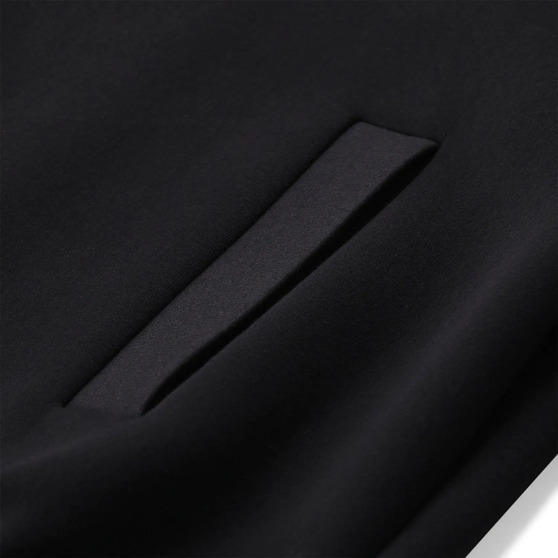 Max Mara Doudoune Bomberjacke Dzebra aus Jersey schwarz(Image 4)